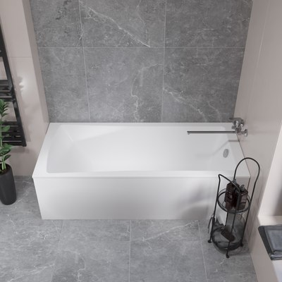 Ванна акриловая Lauter Aurora 140x70 / 21010040 (с каркасом)