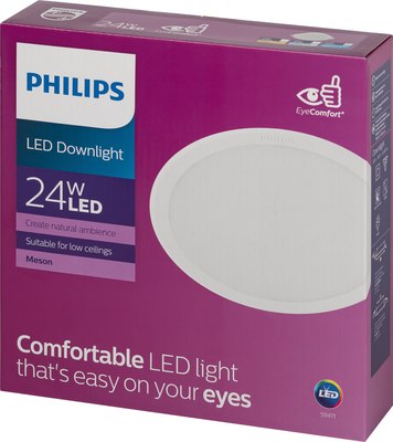 Точечный светильник Philips Meson 24Вт 6500K 220-240В D200 / Б0049137