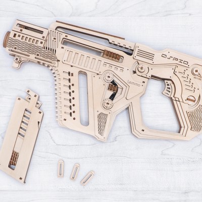 Автомат игрушечный Lemmo Штурмовая винтовка Аспид / 02-07