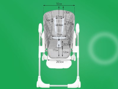 Вкладыш в стульчик для кормления ROXY-KIDS RCL-013GR