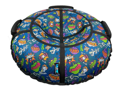 Тюбинг-ватрушка Hubster Люкс Pro S Zap 110см / во8889-4 - фото