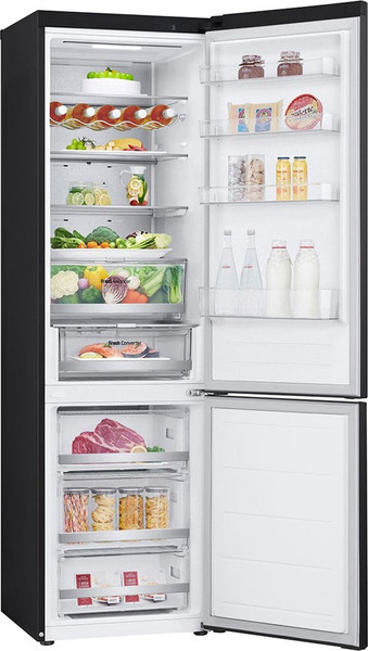 Холодильник с морозильником LG GC-B509FTZW