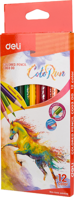 Набор цветных карандашей Deli ColoRun / C00300 - фото