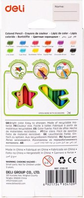 Набор цветных карандашей Deli Enovation / EC11312