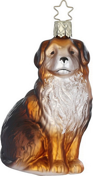 Елочная игрушка Inge's Christmas House And Farm. Бернский зенненхунд / 10017S023 - фото