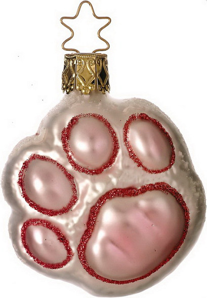 Елочная игрушка Inge's Christmas House And Farm. Лапка / 10051S022 - фото