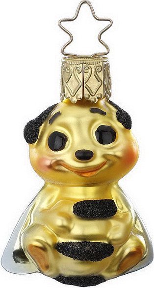 Елочная игрушка Inge's Christmas Miniatures. Мини-пчела / 10124S021 - фото