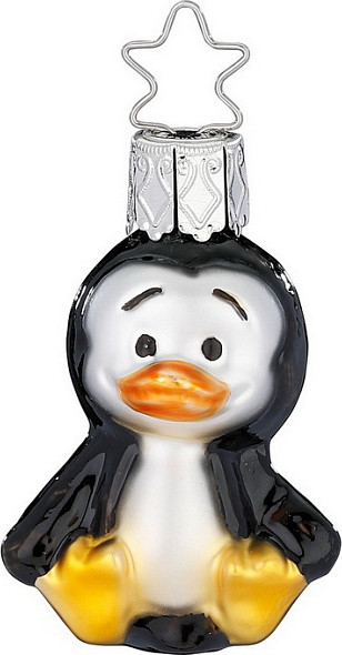 Елочная игрушка Inge's Christmas Miniatures. Пингвиненок Питер / 10029S022 - фото