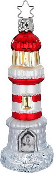 Елочная игрушка Inge's Christmas Miracle of the Sea. Маяк / 10056S024 - фото