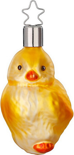 Елочная игрушка Inge's Christmas Springtime. Маленький цыпленок / 10061S022 - фото