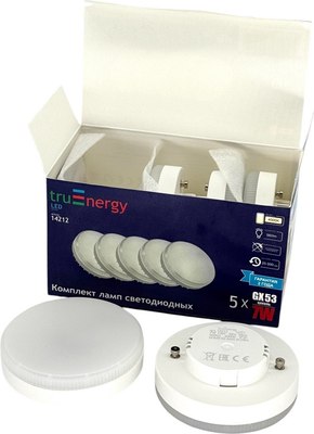 Набор ламп Truenergy 7W GX53 4000K / 14212