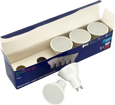 Набор ламп Truenergy 5W GU10 4000K / 14604