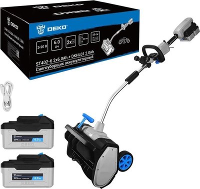 Снегоуборщик аккумуляторный Deko ST402-6 / 083-4444
