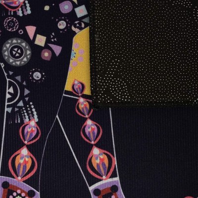 Коврик грязезащитный VORTEX Velur 50x80см Слон на удачу / 24407