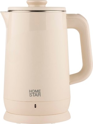 Электрочайник HomeStar HS-1006 / 107004 (бежевый) - фото