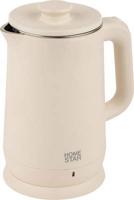 Электрочайник HomeStar HS-1006 / 107004 (бежевый)
