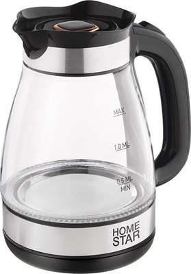 Электрочайник HomeStar HS-1044 / 108852 (черный) - фото