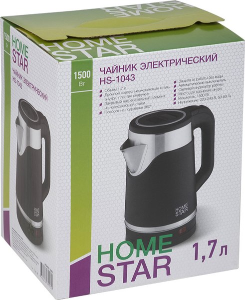 Электрочайник HomeStar HS-1043 / 108851