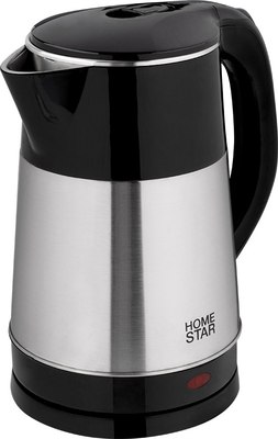 Электрочайник HomeStar HS-1055 / 106467 (стальной/черный)