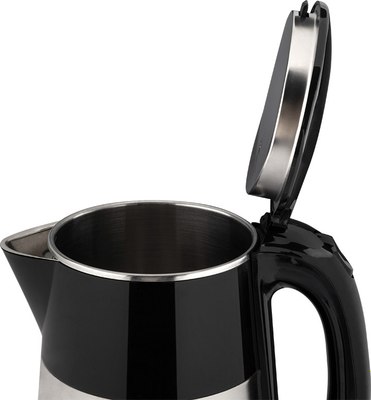 Электрочайник HomeStar HS-1055 / 106467 (стальной/черный)