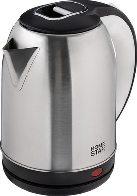 Электрочайник HomeStar HS-1054 / 106465 (стальной/черный)
