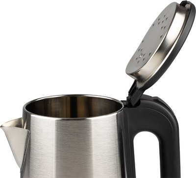 Электрочайник HomeStar HS-1041 / 105220 (стальной/черный)