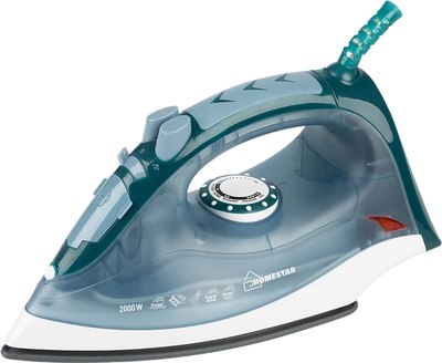 Утюг HomeStar HS-4003 / 002671 (серый/голубой) - фото
