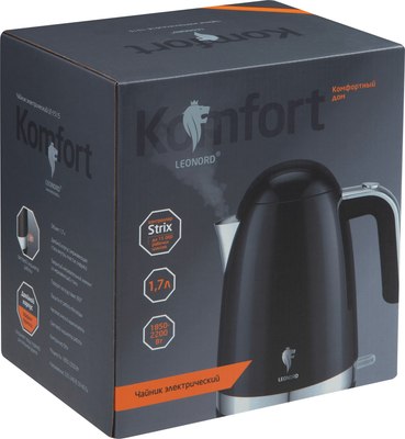 Электрочайник Leonord LE-1515 / 107160 (черный)
