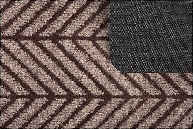 Коврик грязезащитный Рыжий кот Придверный DM12 / 108734