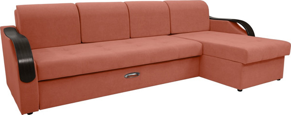 Диван угловой Сириус Лидер-6 с оттоманкой НПБ 300x165 - фото