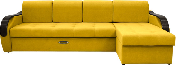 Диван угловой Сириус Лидер-6 с оттоманкой НПБ 300x165