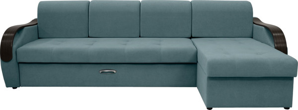 Диван угловой Сириус Лидер-6 с оттоманкой НПБ 300x165