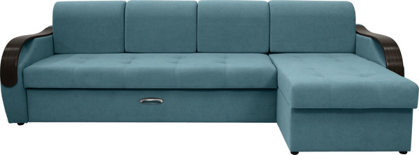 Диван угловой Сириус Лидер-6 с оттоманкой НПБ 300x165