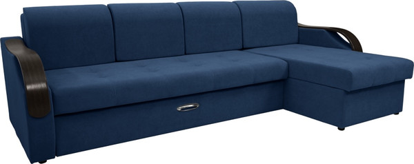 Диван угловой Сириус Лидер-6 с оттоманкой НПБ 300x165 - фото