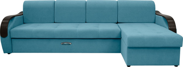 Диван угловой Сириус Лидер-6 с оттоманкой НПБ 300x165