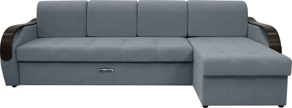 Диван угловой Сириус Лидер-6 с оттоманкой НПБ 300x165