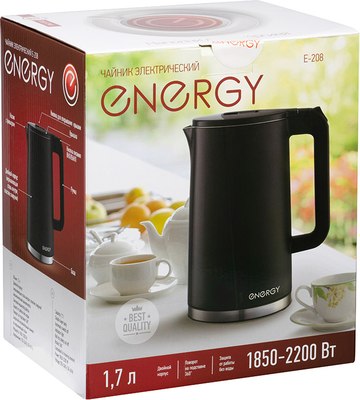 Электрочайник Energy E-208 / 105731 (черный)