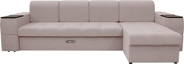 Диван угловой Сириус Лидер-13 с оттоманкой НПБ 330x165