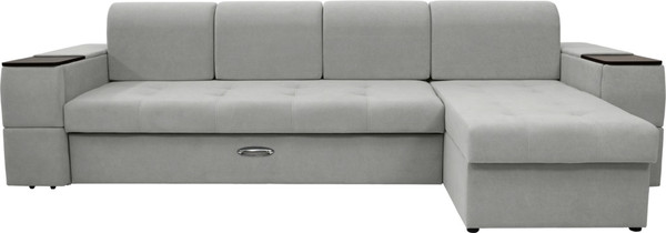 Диван угловой Сириус Лидер-13 с оттоманкой НПБ 330x165