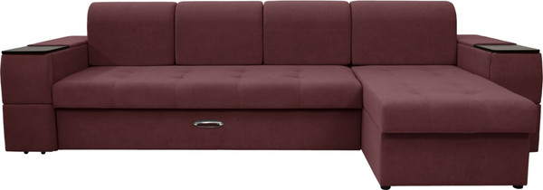 Диван угловой Сириус Лидер-13 с оттоманкой НПБ 330x165