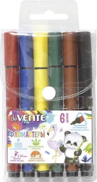Фломастеры deVente Trio Jumbo / 5080950 - фото