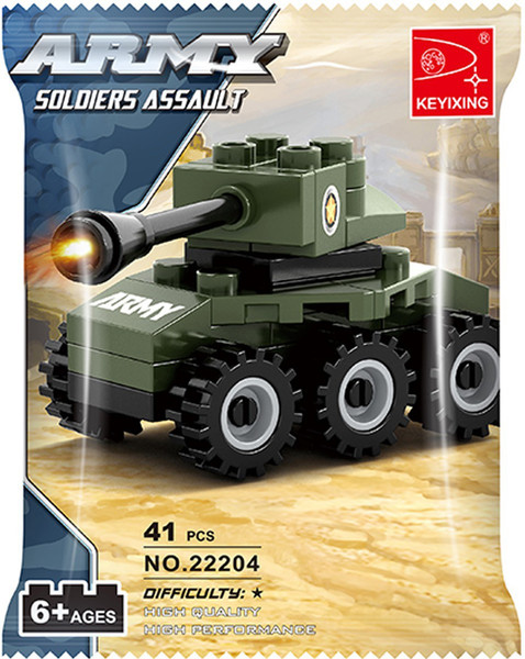 Конструктор Keyixing Мини-танк 22204 / 3548615 - фото