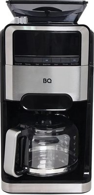 Капельная кофеварка BQ CM3002 (черный/стальной)