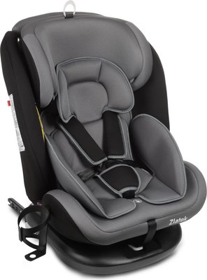 Автокресло Zlatek Cruiser Isofix Lux / KRES3951 (серый/черный) - фото