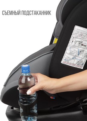 Автокресло Zlatek Cruiser Isofix Lux / KRES3951 (серый/черный)