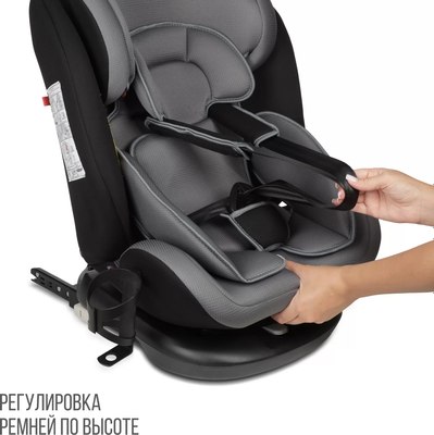 Автокресло Zlatek Cruiser Isofix Lux / KRES3951 (серый/черный)