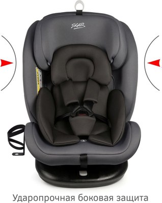 Автокресло Siger Престиж Isofix Lux / KRES3943 (маренго)