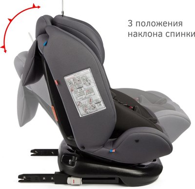 Автокресло Siger Престиж Isofix Lux / KRES3943 (маренго)