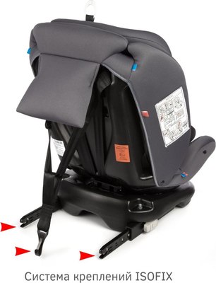 Автокресло Siger Престиж Isofix Lux / KRES3943 (маренго)