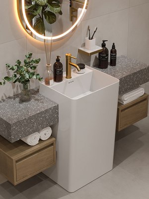 Умывальник Maxonor Pure Life Mistico PL-SK901C3-18 (5042) напольный